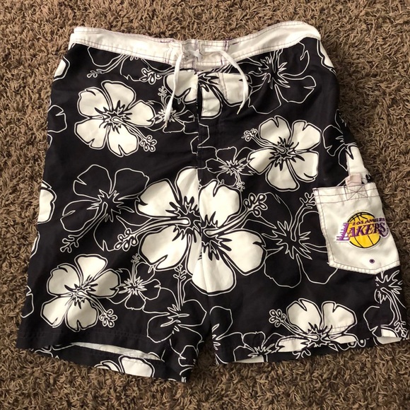 lakers board shorts